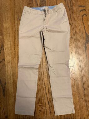 Banana Republic Light Beige Slim Chinos